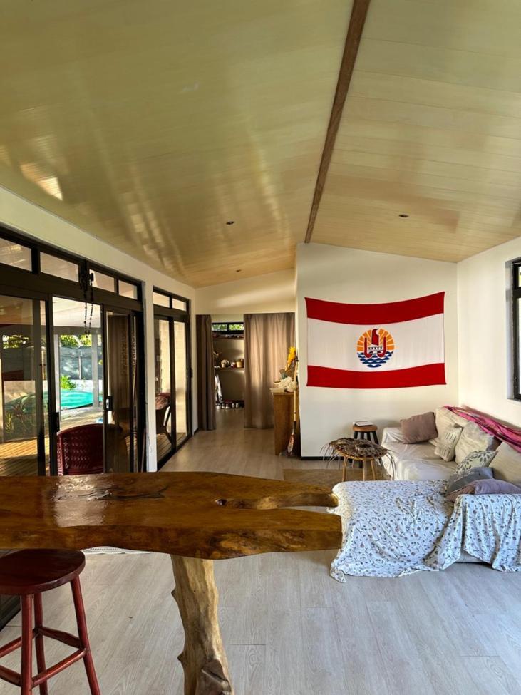 Villa Miri Miri - Bord De Mer Prive Tevaitoa Exterior foto